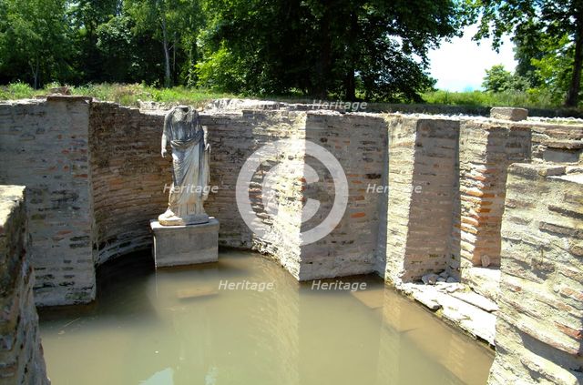 The Sanctuary of Isis, Dion, Greece. Creator: Samuel Magal.