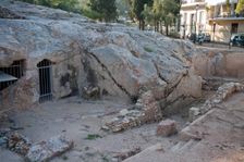 The Sanctuary of Pan, Athens, Greece. Creator: Samuel Magal