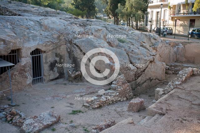 The Sanctuary of Pan, Athens, Greece. Creator: Samuel Magal.