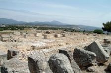 The Sanctuary of Poseidon at Isthmia, Greece. Creator: Samuel Magal