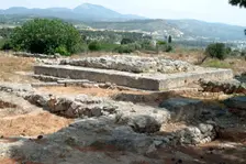 The Sanctuary of Poseidon at Isthmia, Greece. Creator: Samuel Magal