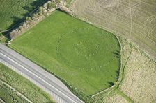 The Sanctuary, site of Late Neolithic timber and stone circles, Wiltshire, 2015. Creator: Historic England