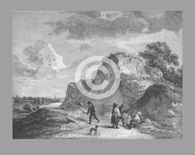'The Sand Hill', 1751. Creator: Thomas Major.