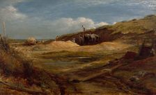 The Sand Pits, Hampstead Heath, 1834. Creator: John Linnell the Elder