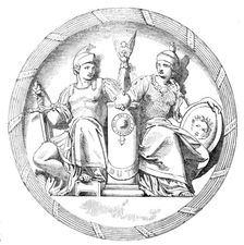 The Sandhurst Memorial Shield, 1856. Creator: Unknown