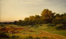 The Sandpit, Burrow's Cross, 1898. Creator: Benjamin Williams Leader