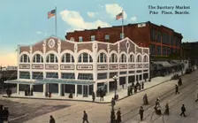 The Sanitary Market, Pike Place, Seattle, Washington, USA, 1911