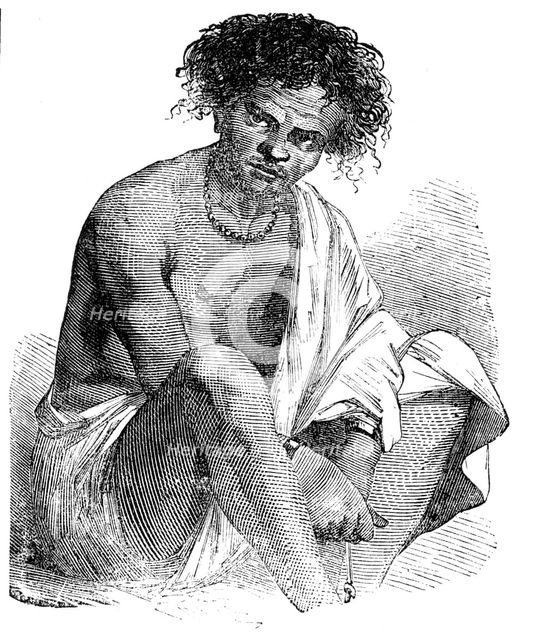 The Santhal Rebel, Singra, 1856.  Creator: Unknown.
