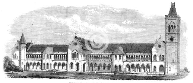 The Sassoon Hospital at Poonah near Bombay, 1868. Creator: Unknown.