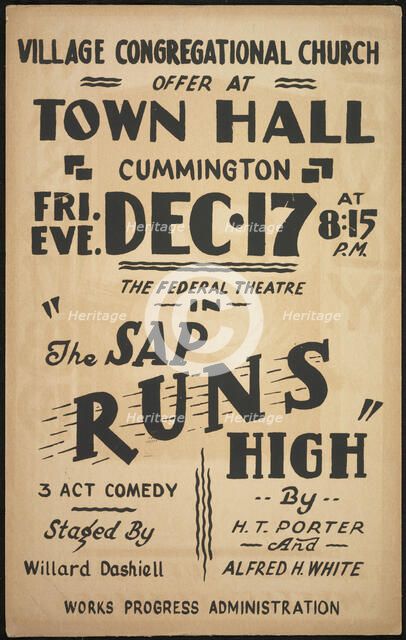 The Sap Runs High, Cummington, MA, [193-]. Creator: Unknown.