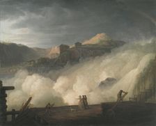 The Sarpfossen in Norway, 1789. Creator: Erik Pauelsen
