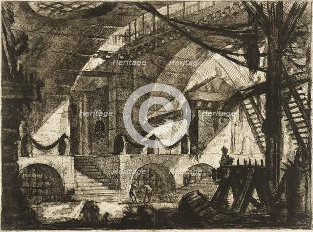 The Sawhorse, 1761. Creator: Giovanni Battista Piranesi.