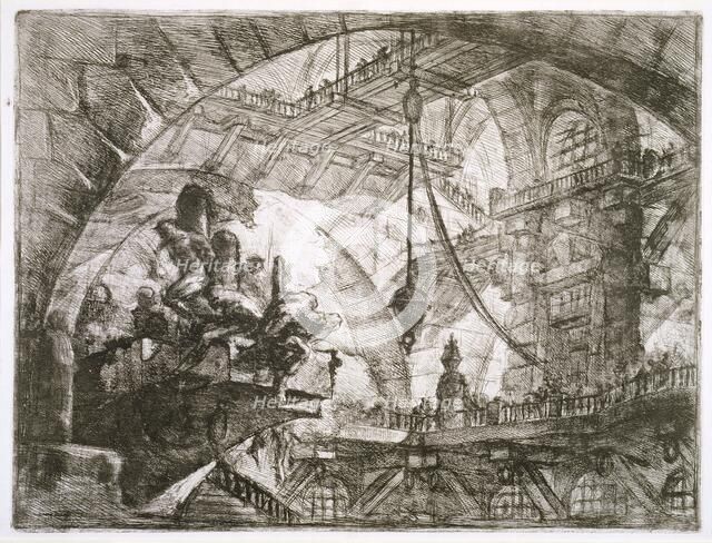 The Sawhorse, between 1749 and 1750. Creator: Giovanni Battista Piranesi.