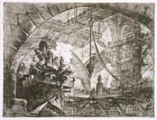 The Sawhorse, between 1749 and 1750. Creator: Giovanni Battista Piranesi
