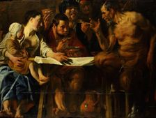 The Satyr and the Peasant, 1622. Creator: Jacob Jordaens I