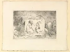 The Satyr's Family, 1763. Creator: Jean-Honore Fragonard