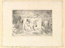 The Satyr's Family, 1763. Creator: Jean-Honore Fragonard