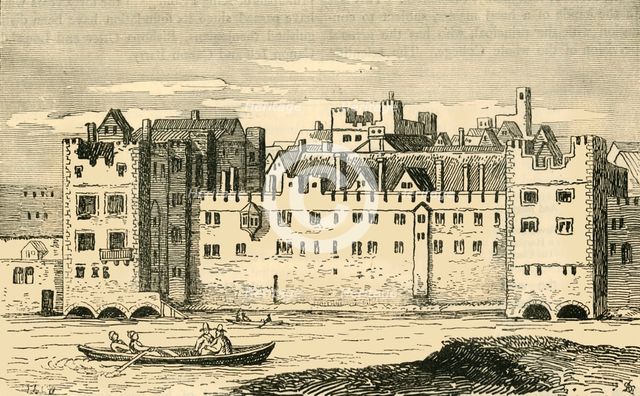 'The Savoy in 1650', (1881). Creator: Unknown.