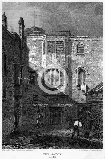 The Savoy, London, 1815.Artist: J Lewis