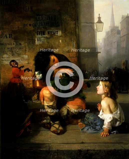 The Savoyard Boy in London, 1865. Creator: James Edward Freeman.