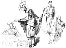 The Savage Club Entertainment at the Royal Albert Hall: some of the savages, 1883. Creator: Unknown