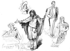 The Savage Club Entertainment at the Royal Albert Hall: some of the savages, 1883. Creator: Unknown