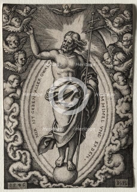 The Saviour, 1546. Creator: Hans Sebald Beham (German, 1500-1550).