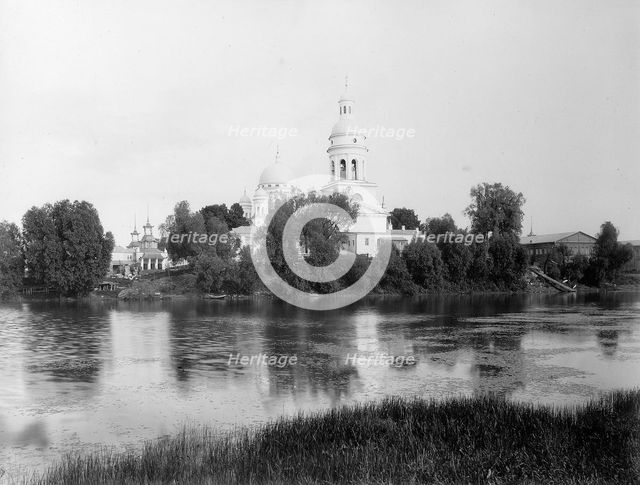 The Saviour Cathedral (the Old Fair Cathedral), Nizhny Novgorod, Russia, 1896. Artist: Maxim Dmitriev