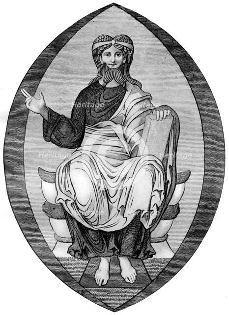 The Saxon bifid beard, (1910). Artist: Unknown