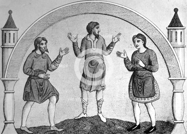 The Saxon tunica, (1910). Artist: Unknown