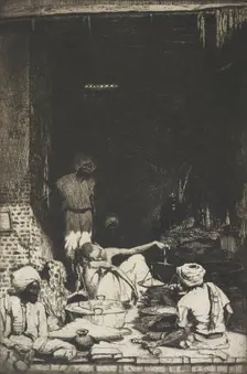 The scales, 1921. Creator: Ernest Stephen Lumsden