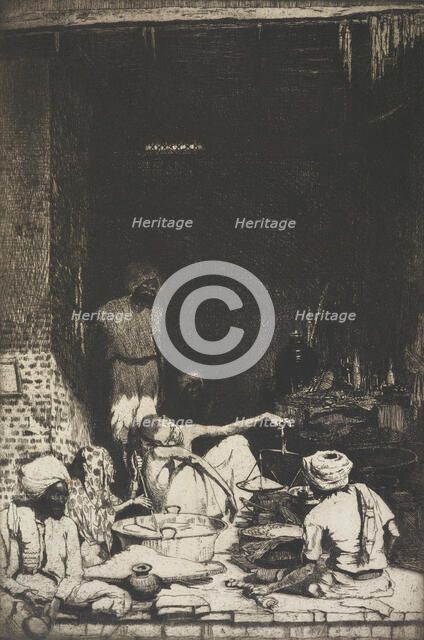 The scales, 1921. Creator: Ernest Stephen Lumsden.