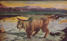 The Scapegoat 1856, (c1950). Creator: William Holman Hunt
