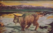 The Scapegoat 1856, (c1950). Creator: William Holman Hunt
