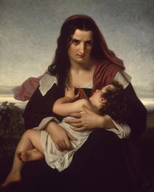 The Scarlet Letter, 1861. Creator: Hugues Merle