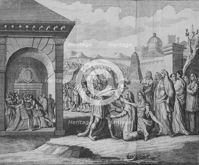 'The Scene of the Tragedy of Coriolanus', 1749.  Creator: Unknown.