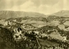 The Schneeberg and the Rax mountain range, Semmering, Lower Austria, c1935. Creator: Unknown