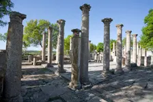 The Schola of the Juvenes, Mactaris, Tunisia. Creator: Samuel Magal