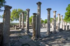 The Schola of the Juvenes, Mactaris, Tunisia. Creator: Samuel Magal
