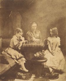 The Scholar's Mate, 1855. Creator: Oscar Gustav Rejlander