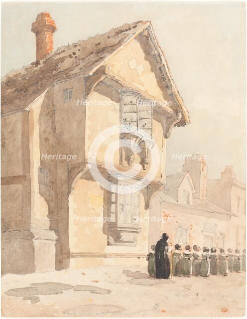 The School Walk. Creators: David Cox, David Cox the elder.