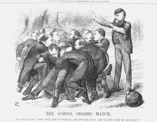 The School (Board) Match 1873. Artist: Joseph Swain