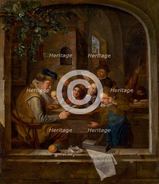 The School, c. 1650. Creator: Steen, Jan Havicksz (1626-1679).