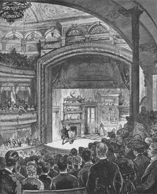 The School for Scandal on opening night, January 4th c1882, (1938). Artist: C Graham