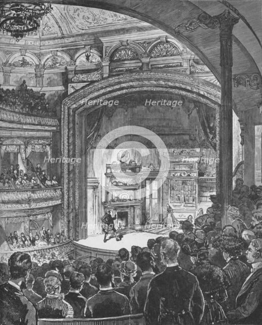 'The School for Scandal on opening night, January 4th', c1882, (1938). Artist: C Graham.