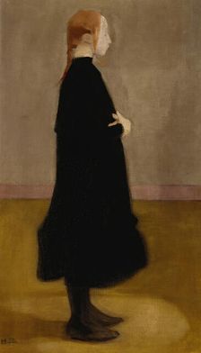The School Girl II, 1908. Creator: Schjerfbeck, Helene (1862-1946)