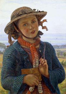 The School-Girl's Hymn, 1859. Artist: William Holman Hunt