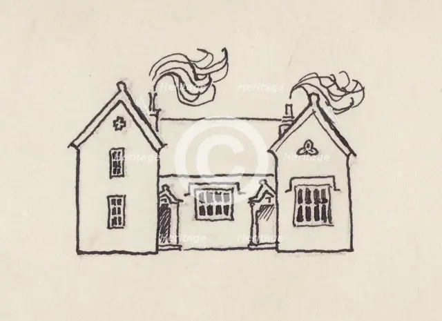 The School House, Little Bedwyn, 1980s. Creator: Shirley Markham.