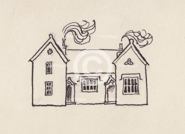 The School House, Little Bedwyn, 1980s. Creator: Shirley Markham.