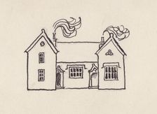 The School House, Little Bedwyn, 1980s. Creator: Shirley Markham